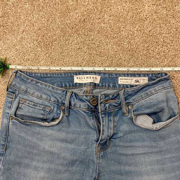 Bullhead Denim Co High Rise Skinniest Jeans 7 Regular - Picture 6 of 11